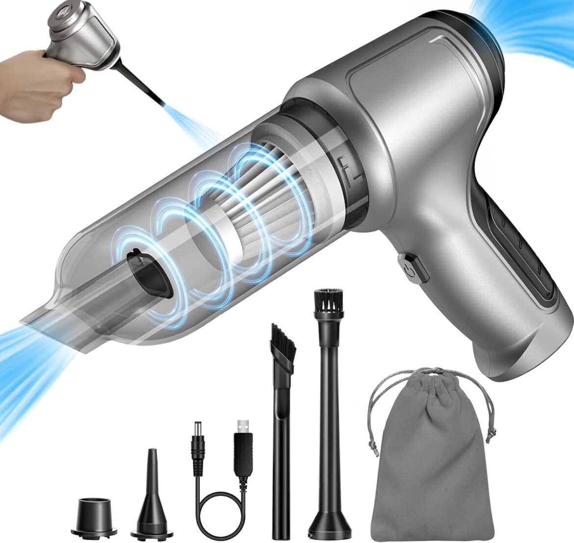 Handheld Car Vacuum Cleaner Cordless - Image 5