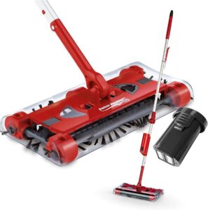 Swivel Sweeper G6 Foldable & Rechargeable Cordless Vacuum Cleaner Household, Electric Floor and Carpet Sweeper