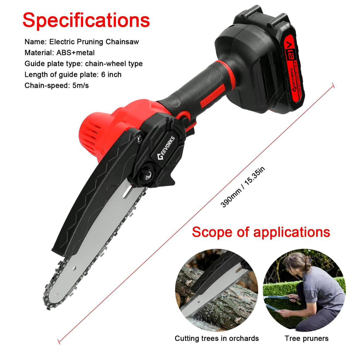 Electric pruning saws - Image 6