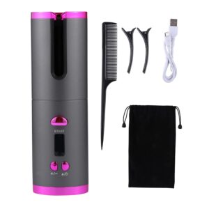 Wireless Portable Rotating Ceramic Automatic Hair Curler