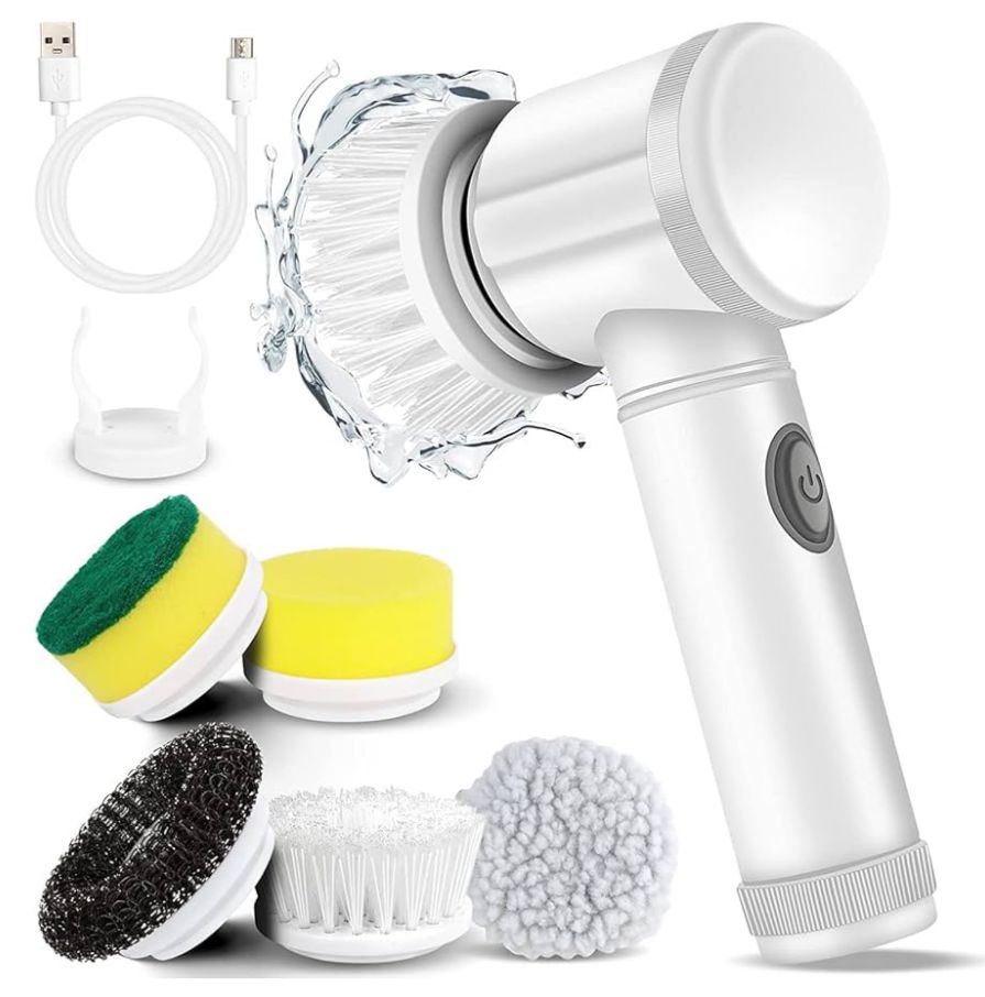 Functional Electric Cleaning Brush 5 in 1 (2)