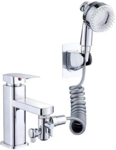Tap Shower Head Set, Hand Shower for Sink with Hose
